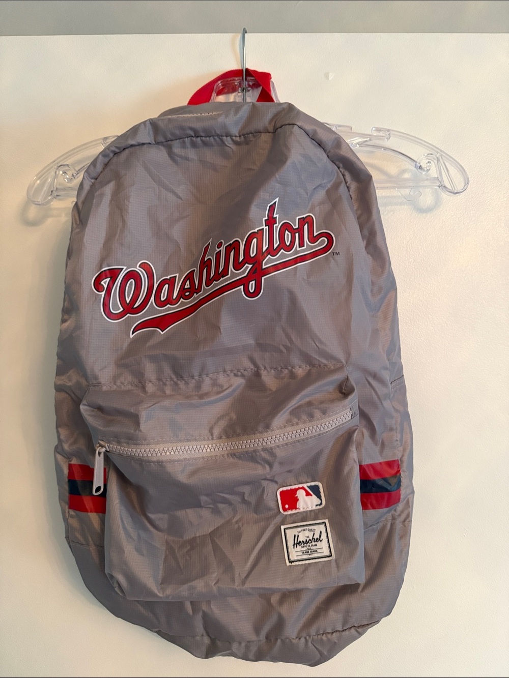 Herschel Supply Company Washington Nationals Gray Backpack